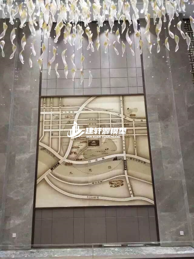 龙凤木质壁挂模型